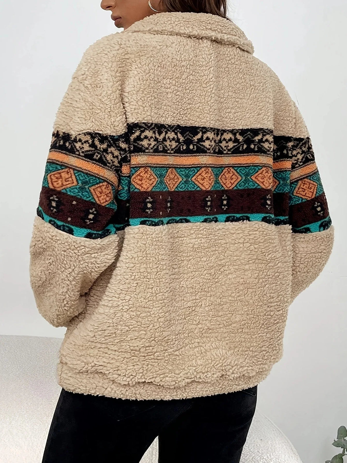 Bluza Wanda beżowa – tył