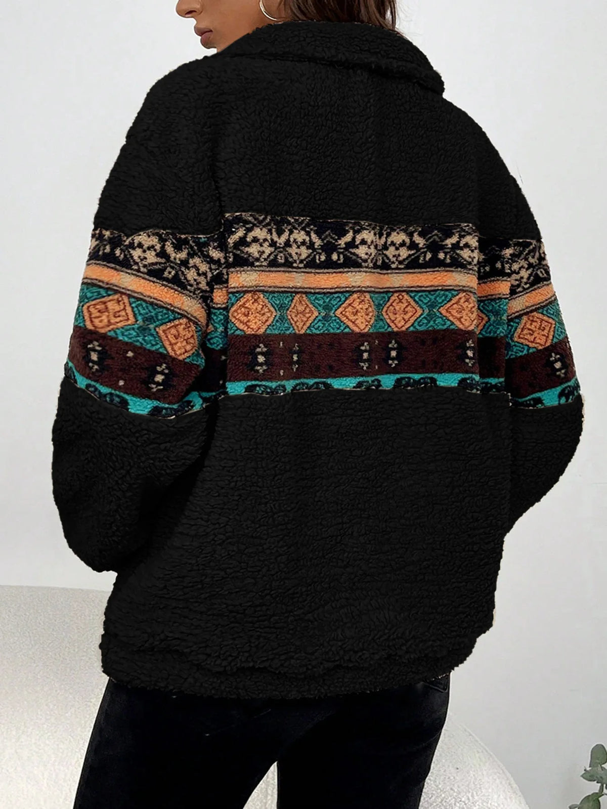 Bluza Wanda czarna – tył