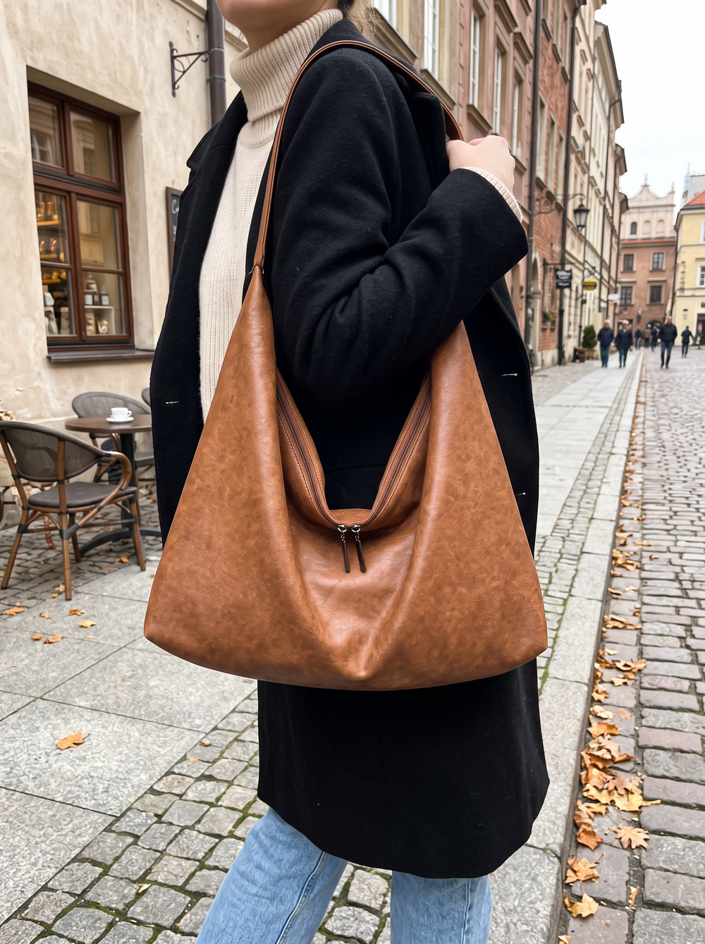 Torebka Weronika typu hobo