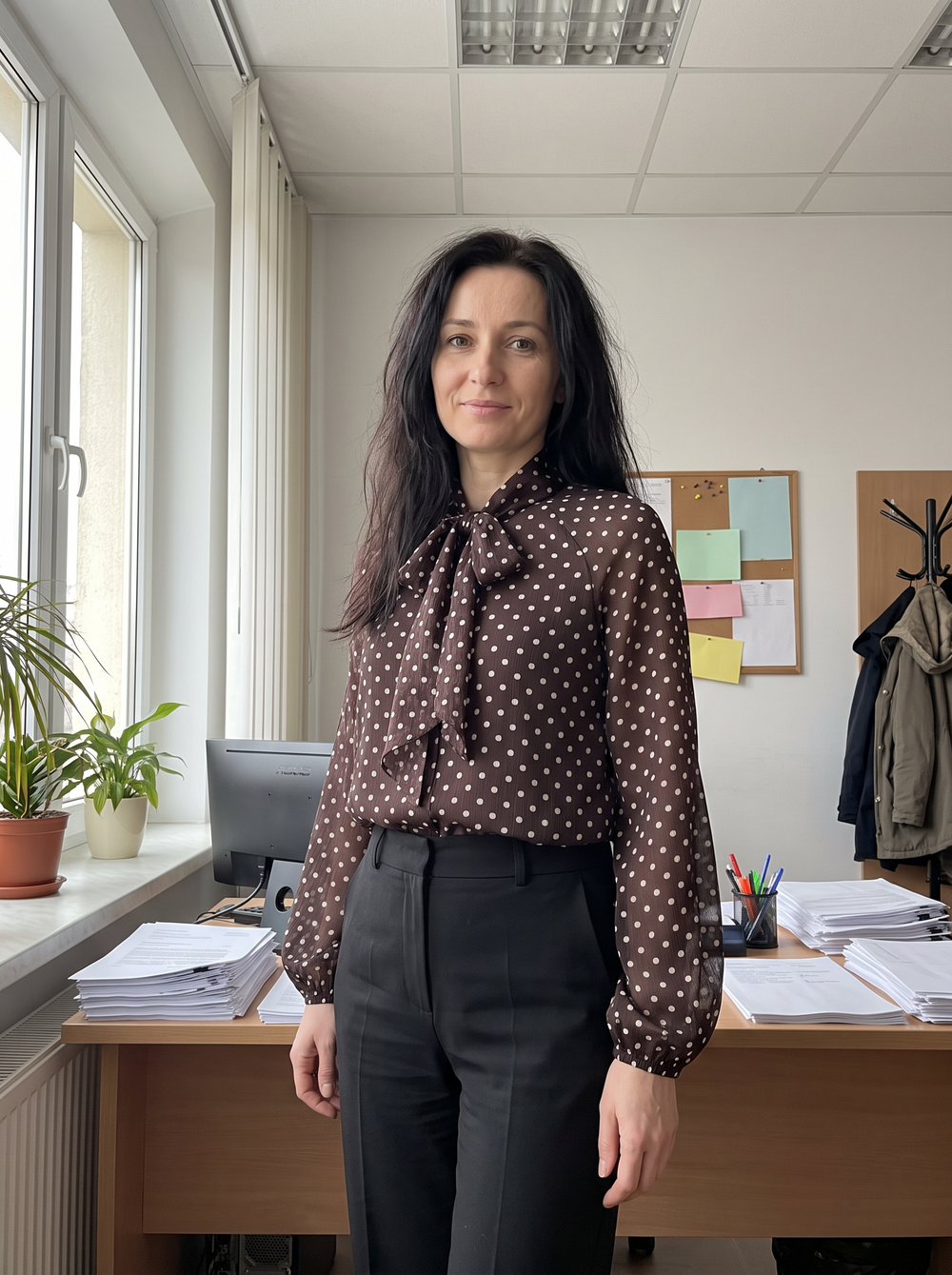 Bluzka Sylwia w groszki