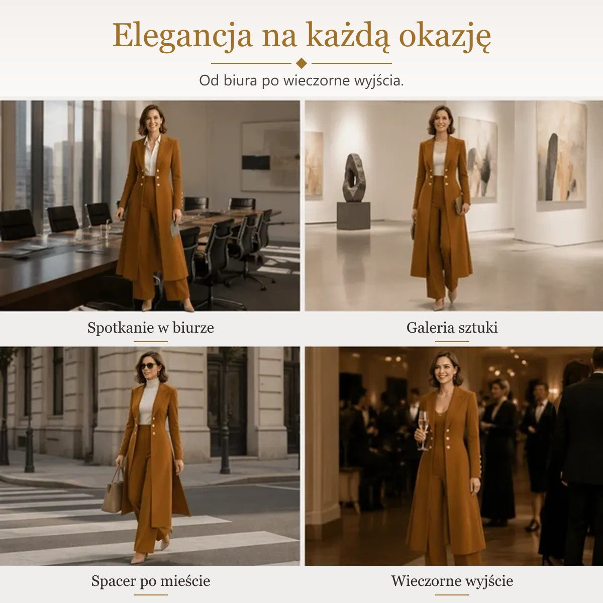 Komplet Małgorzata – elegancja na każdą okazję